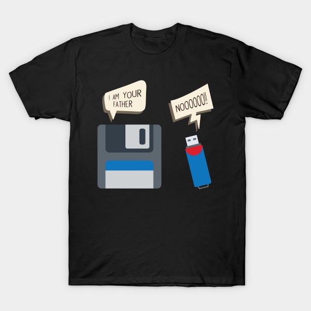 'I Am Your Father' Funny Computer Geek T-Shirt by ourwackyhome